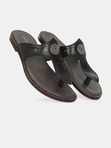 Lafattio Men Leather Comfort Sandals