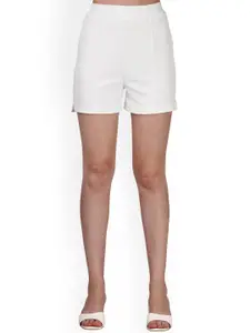 Mehrang Women Skinny Fit High-Rise Shorts