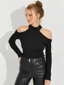 Cool & Sexy Cold-Shoulder Top