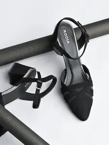 Rocia Open Toe Block Heels
