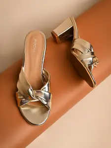 Rocia Open Toe Block Heels