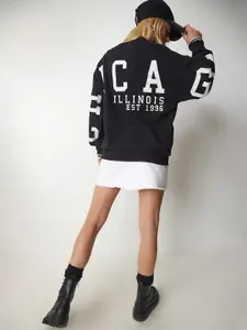 Happiness istanbul Alphanumeric Printed Sweatshirt