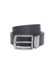 United Colors of Benetton Men Textured Leather Reversible Formal Belt