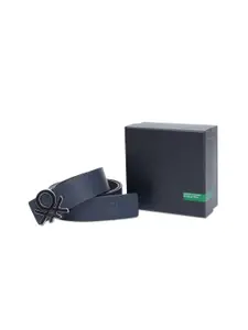 United Colors of Benetton Men Leather Reversible Belt