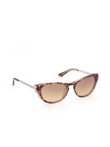 GUESS Women Cateye Sunglasses with UV Protected Lens GUS77825559FSG