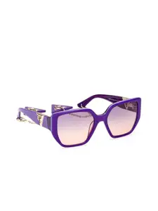 GUESS Women Square Sunglasses with UV Protected Lens GUS78925581ZSG