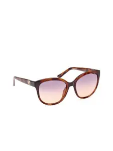 GUESS Women Round Sunglasses with UV Protected Lens GUS78775653ZSG