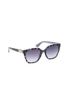 GUESS Women Square Sunglasses with UV Protected Lens GUS787092W55SG