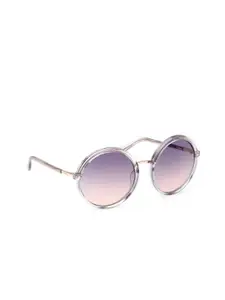 GUESS Women Round Sunglasses with UV Protected Lens GUS78875720ZSG