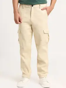 Banana Club Men Relaxed Low-Rise Cargos Trousers