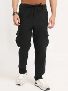 Banana Club Men Relaxed Low-Rise Cargos Trousers
