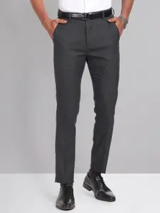 AD By Arvind Men Mid Rise Slim Fit Formal Trouser