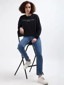 Tommy Hilfiger Round Neck Cotton Sweatshirt