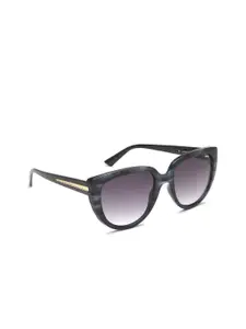 IDEE Women Oval Sunglasses with UV Protected Lens IDS3038C1SG