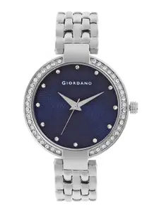 GIORDANO Women Embellished Dial & Bracelet Style Straps Analogue Watch GD-2141-44