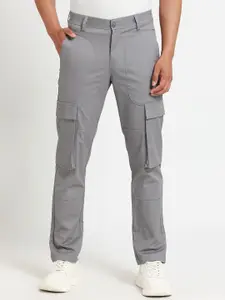 Banana Club Men Relaxed Slim Fit Cargos Trousers