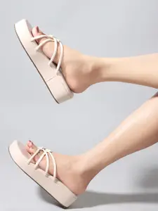 Lavie Strappy Open Toe Wedge Heels