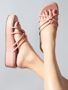 Lavie Strappy Open Toe Wedge Heels