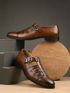 House of Pataudi Men Shoe-Style Sandals