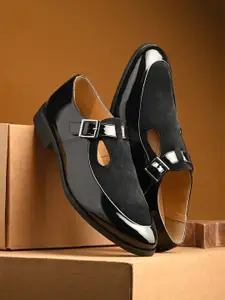 House of Pataudi Men Shoe Style Sandals