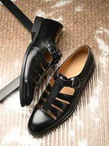 House of Pataudi Men Shoe-Style Sandals