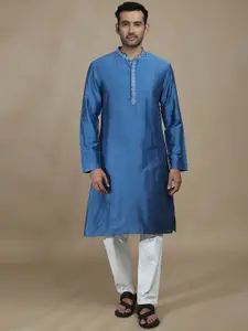 FILORI STUDIO Mandarin Collar Straight Kurta
