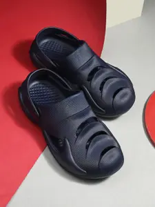 HRX by Hrithik Roshan Men Navy Blue Croslite Clogs