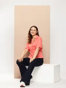 encore by INVICTUS Bell Sleeves Casual Shirt