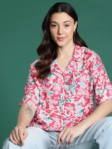 DressBerry Opaque Printed Casual Shirt