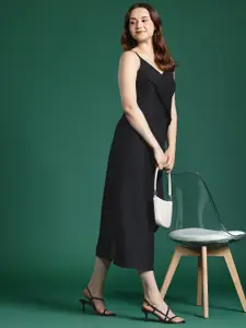 DressBerry Layered Sheath Midi Dress