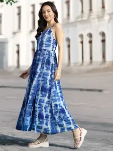 DressBerry Printed A-Line Maxi Dress