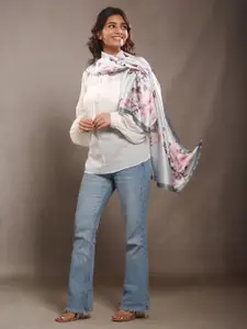 CrossKulture Women Printed Satin Scarf