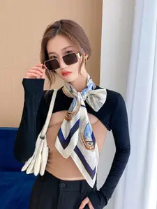 CrossKulture Printed Satin Scarf