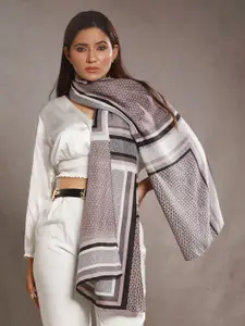 CrossKulture Abstract Printed Scarf