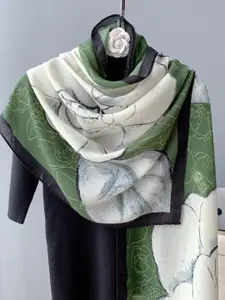 CrossKulture Floral Printed Scarf