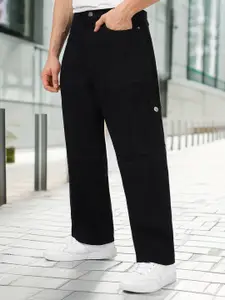 Urbano Fashion Men Loose Pure Cotton Baggy Fit Jeans