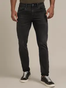 The Roadster Lifestyle Co. Black Men Jean Slim Fit Light Fade Stretchable Jeans
