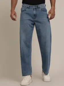 The Roadster Lifestyle Co. Relaxed Fit Mid Rise Clean Look Cotton Denim Jeans