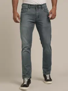 The Roadster Lifestyle Co. Men Slim Fit Mid Rise Clean Look Stretchable Denim Jeans