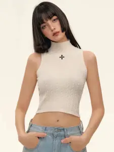 StyleCast Girls High Neck Tank Top