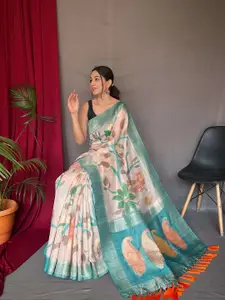 DEVATITHI Woven Design  Chanderi Saree