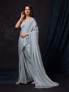 Trendmalls Embellished Beads and Stones Saree