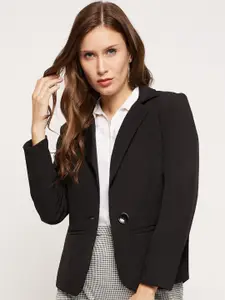 Martini Notched Lapel Tailored Fit Single Breasted Blazer