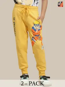 Kids Ville Boys Pack Of 2 Naruto Printed Short & Joggers