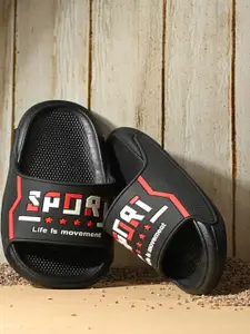 aadi Men Printed Sliders