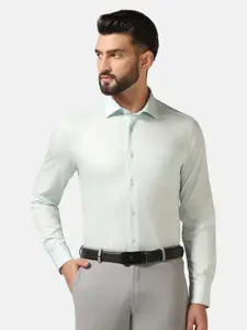 Blackberrys Straight Slim Fit Spread Collar Cotton Formal Shirt