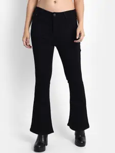 BROADSTAR Women Smart Bootcut High-Rise Stretchable Jeans