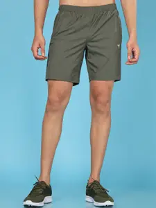 Technosport Men Slim Fit Mid-Rise Technolite Rapid-Dry Training or Gym Sports Shorts