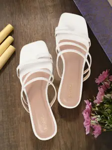 ICONICS Open Toe Block Heels