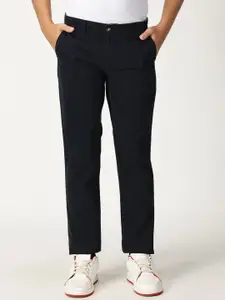 Nautica Boys Classic Slim Fit Mid Rise Cotton Chinos Trousers